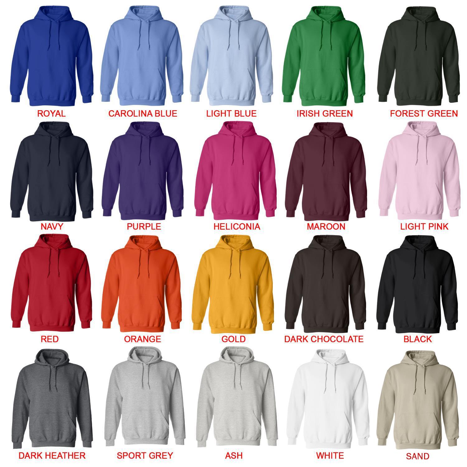 hoodie color chart - Felix The Cat Merch