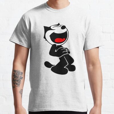 Felix The Cat Laughing T shirt - Felix The Cat Merch