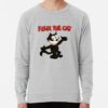 ssrcolightweight sweatshirtmensheather greyfrontsquare productx1000 bgf8f8f8 24 - Felix The Cat Merch