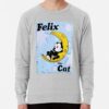 ssrcolightweight sweatshirtmensheather greyfrontsquare productx1000 bgf8f8f8 29 - Felix The Cat Merch