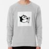 ssrcolightweight sweatshirtmensheather greyfrontsquare productx1000 bgf8f8f8 36 - Felix The Cat Merch