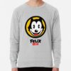 ssrcolightweight sweatshirtmensheather greyfrontsquare productx1000 bgf8f8f8 47 - Felix The Cat Merch