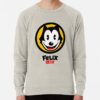 ssrcolightweight sweatshirtmensoatmeal heatherfrontsquare productx1000 bgf8f8f8 47 - Felix The Cat Merch