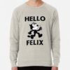 ssrcolightweight sweatshirtmensoatmeal heatherfrontsquare productx1000 bgf8f8f8 52 - Felix The Cat Merch