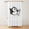 urshower curtain closedsquare1000x1000.1 24 - Felix The Cat Merch