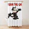 urshower curtain closedsquare1000x1000.1 40 - Felix The Cat Merch